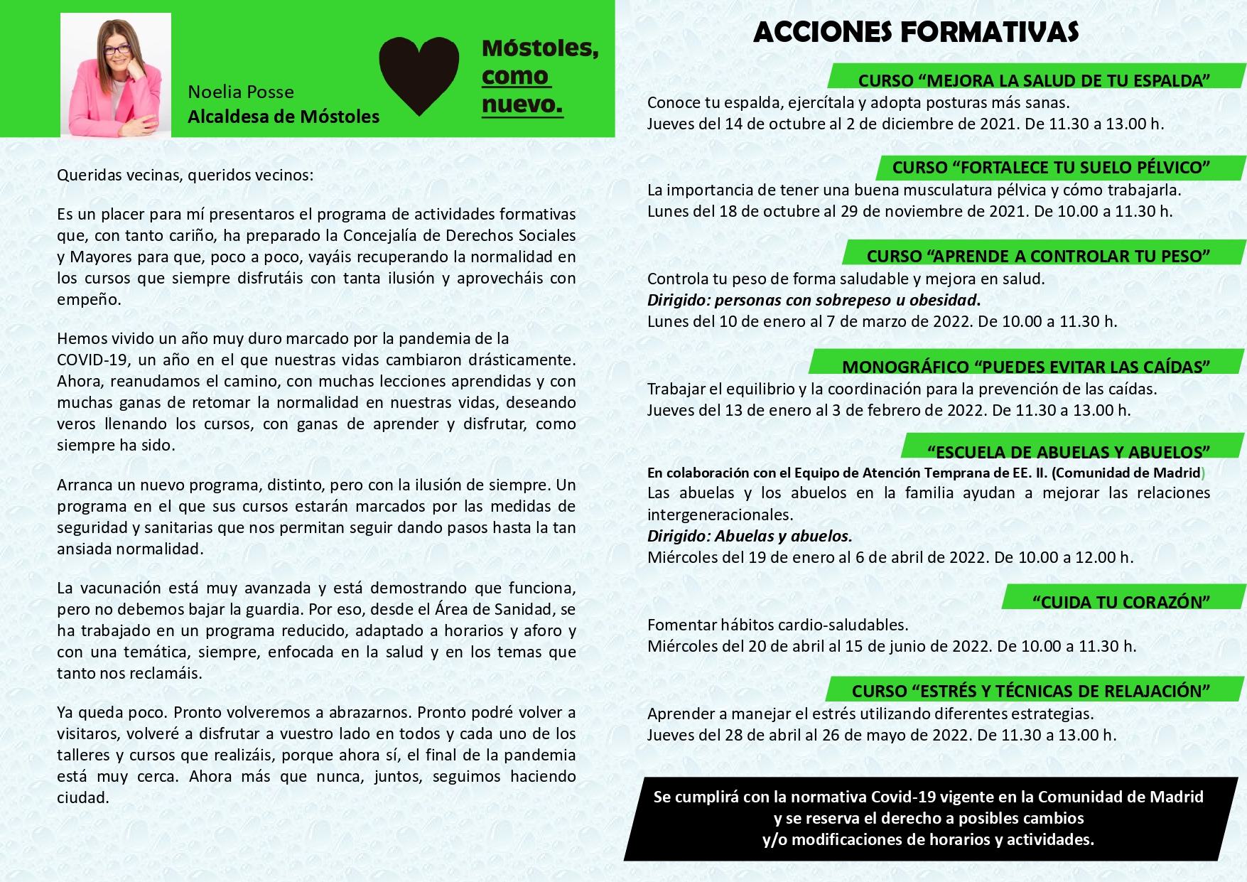 Cursos M&oacute;stoles